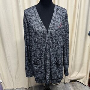 COLOSSEUM OWN THE STANDS “ALABAMA CRIMSON TIDE” SWEATER CARDIGAN LADIES LARGE